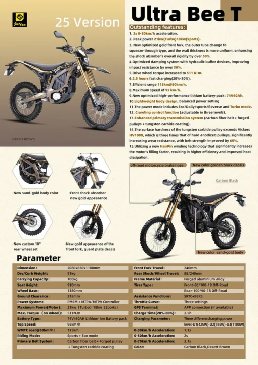 SURRON ULTRA BEE HP 2025 - Image 3