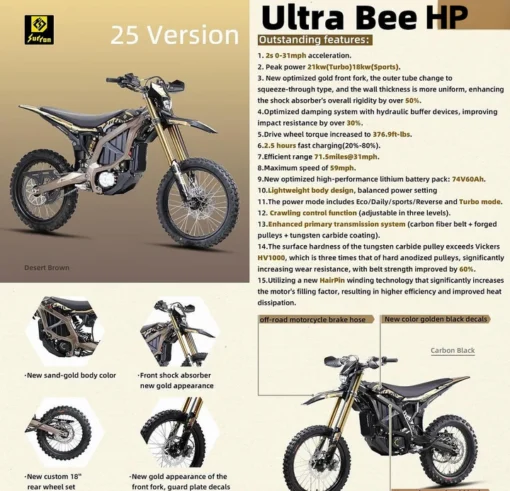 SURRON ULTRA BEE HP 2025 - Image 4